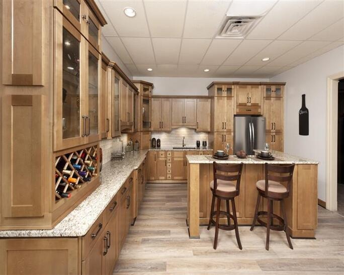 Carmel Shaker kitchen cabinets